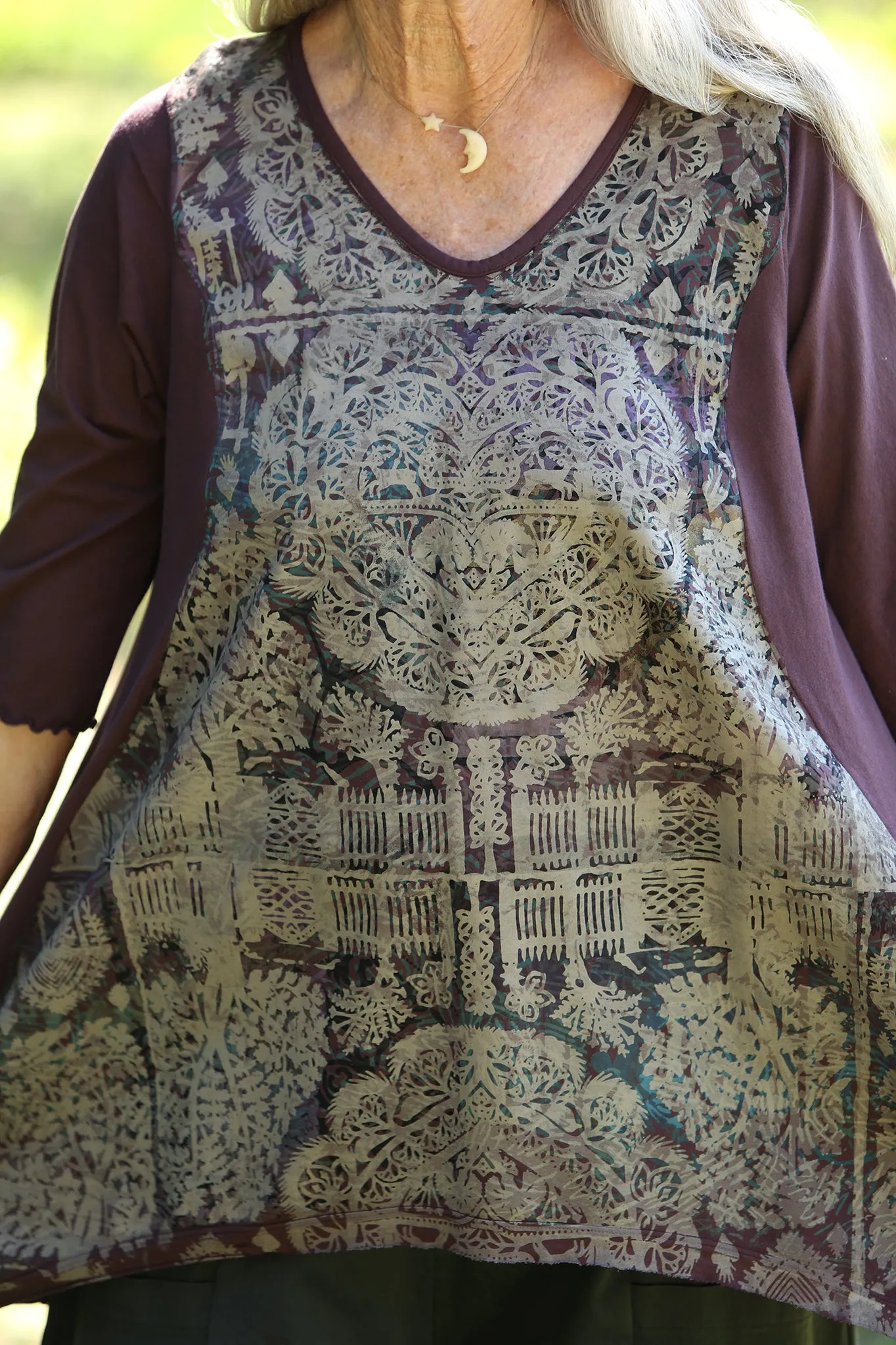 1248 Mantra Hi/Lo Top-Burnt Sugar-P