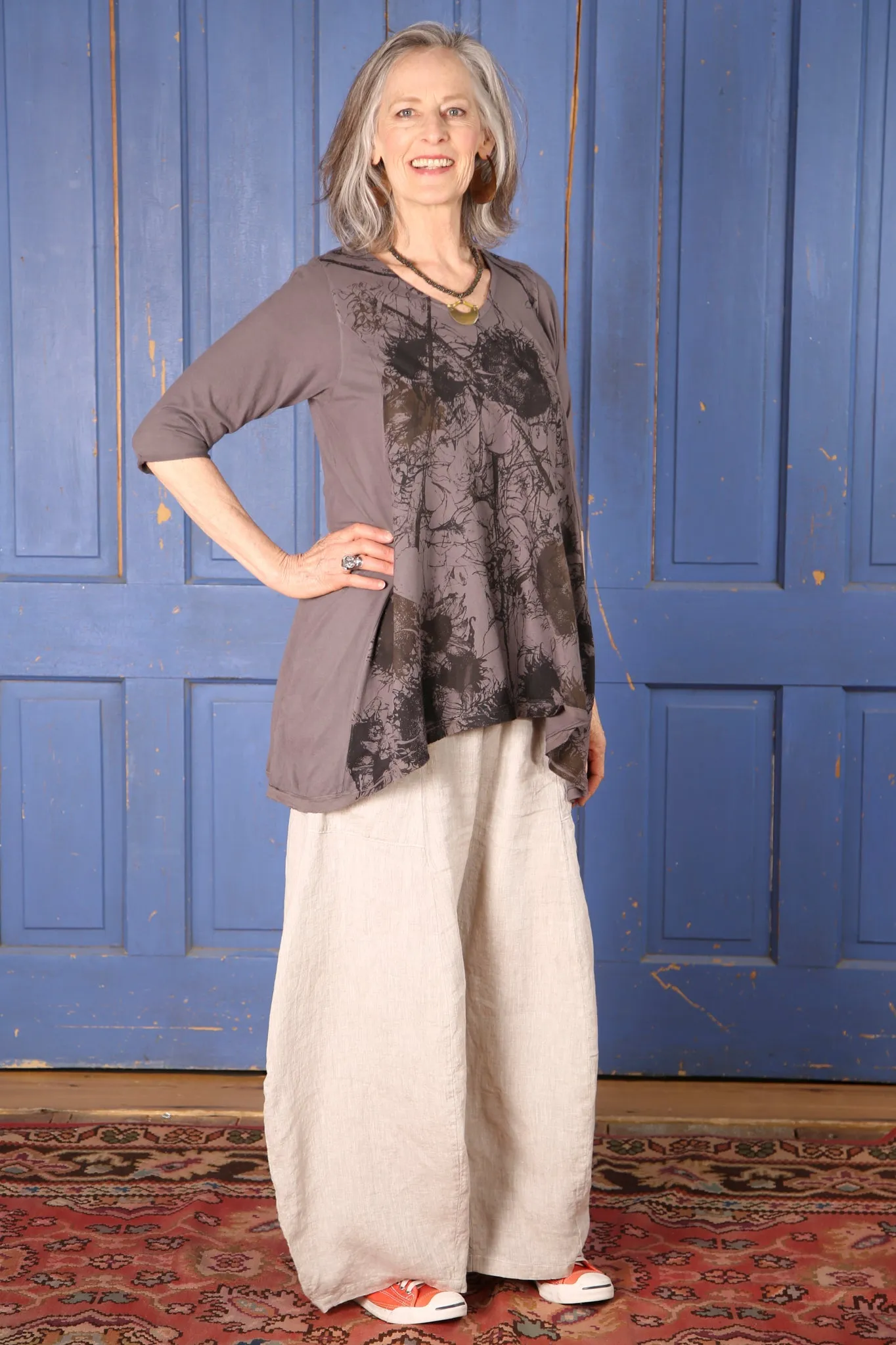 1248 Mantra Hi/Lo Top-Dove-P