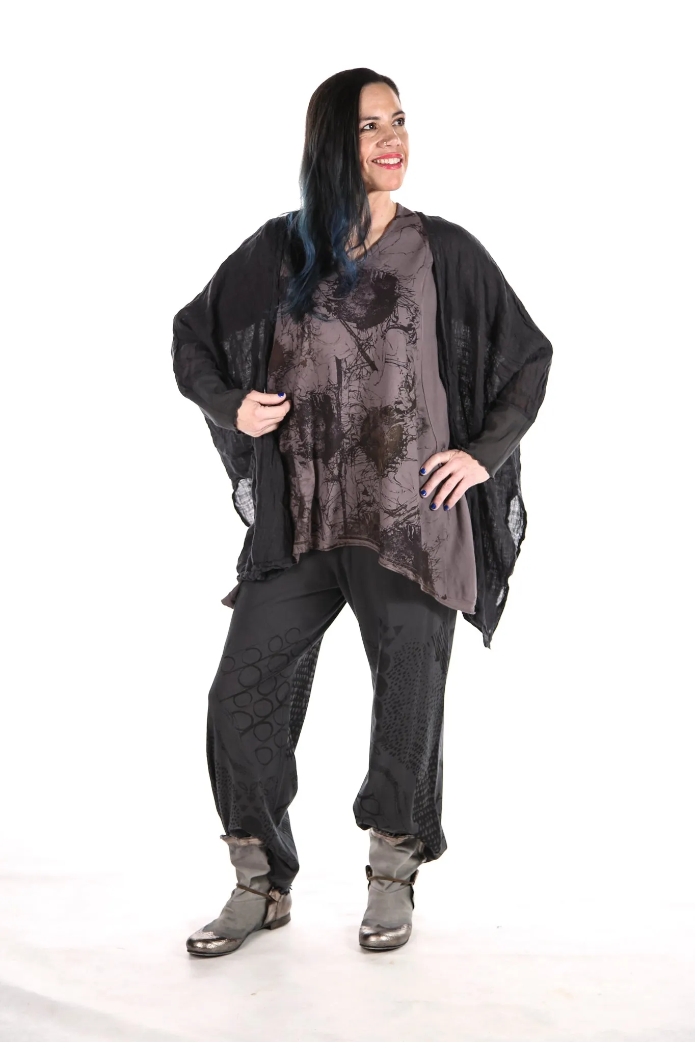 1248 Mantra Hi/Lo Top-Dove-P