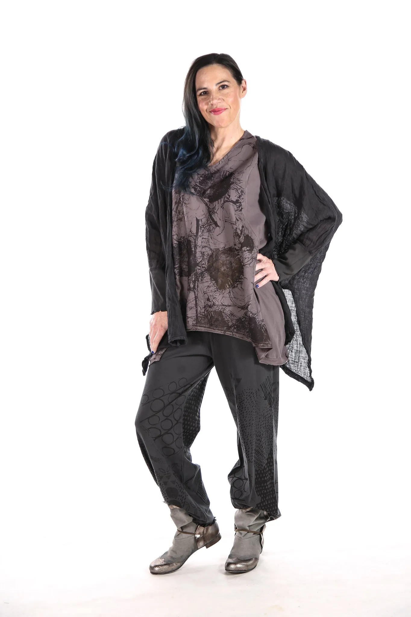 1248 Mantra Hi/Lo Top-Dove-P