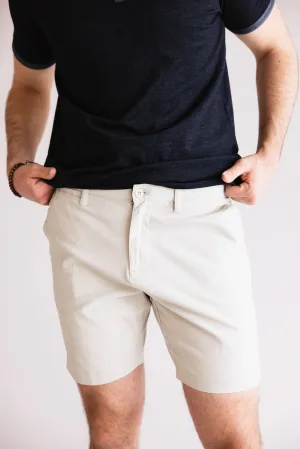 1897 Original 7" Twill Shorts for Men in Ivory | XR9863-GL-IVORY