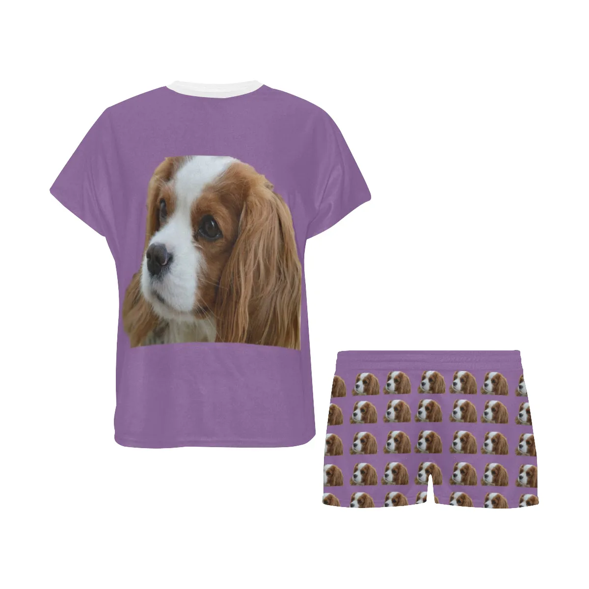2 Piece Cavalier King Charles Spaniel PJ Set