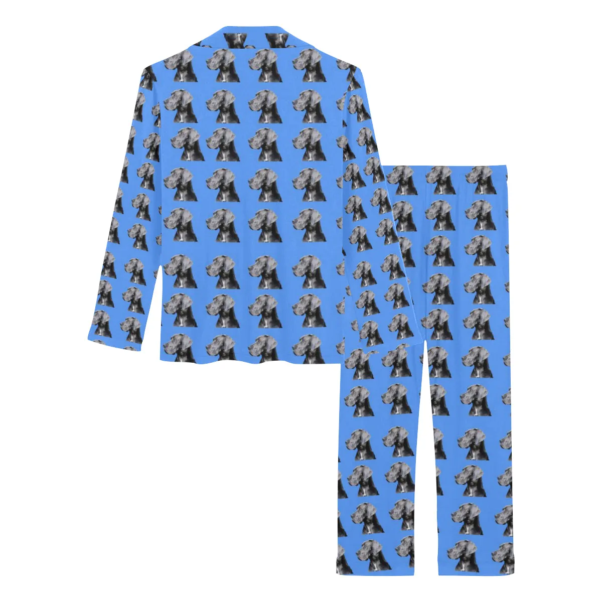 2 Piece Great Dane Long PJ Set