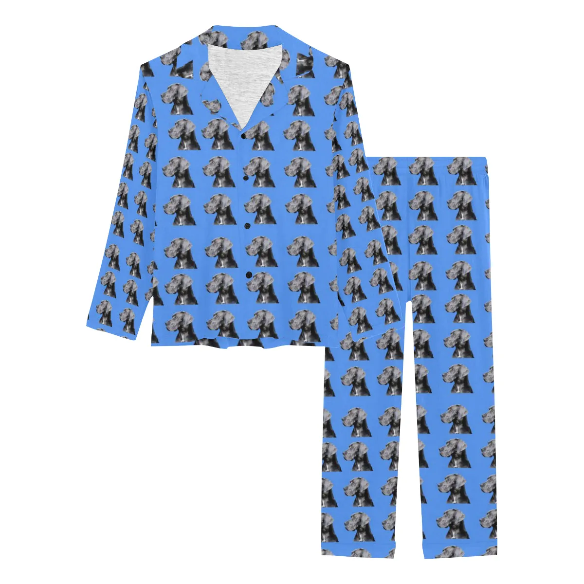 2 Piece Great Dane Long PJ Set