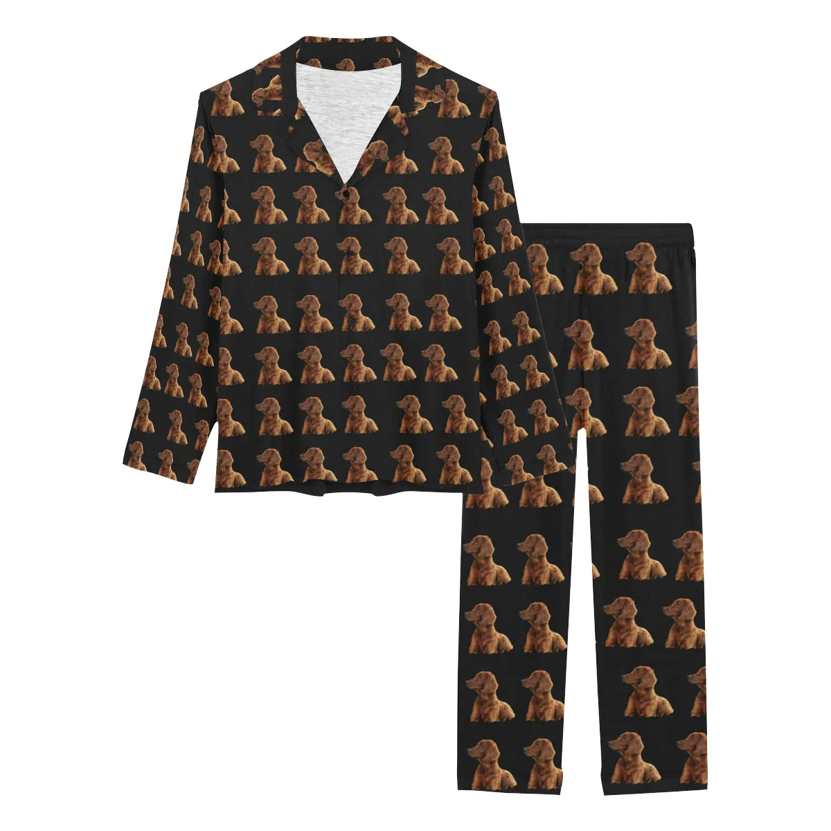 2 Piece Irish Setter Long PJ Set