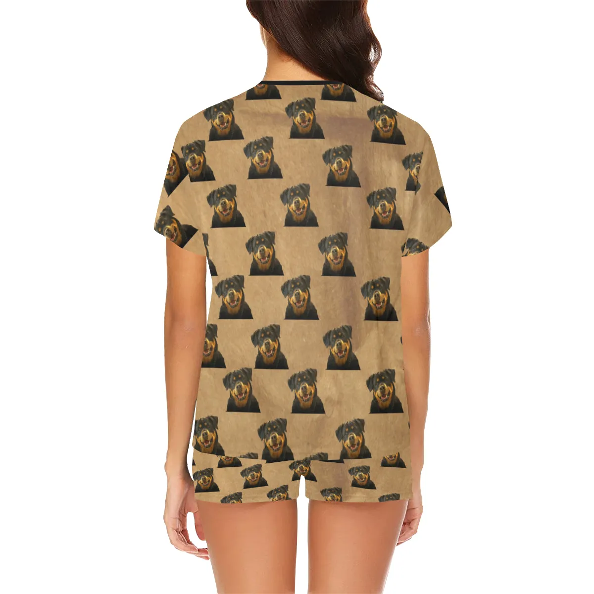 2 Piece Rottweiler PJ Set