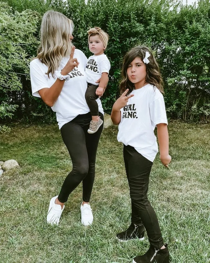 2 Piece Sets for Mommy & Me - Girl Gang