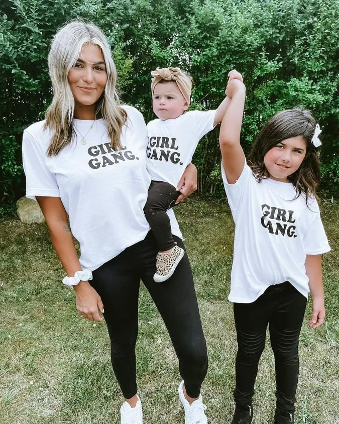 2 Piece Sets for Mommy & Me - Girl Gang