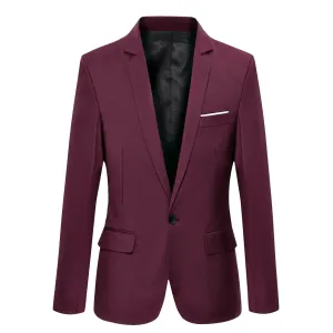 2022 Brand Clothing Autumn Suit Blazer Men Fashion Slim Fit Male Suits Casual Solid Color Masculine Blazer Size M-4XL