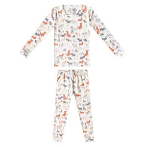 2pc Long Sleeve Pajama Set - Rufus