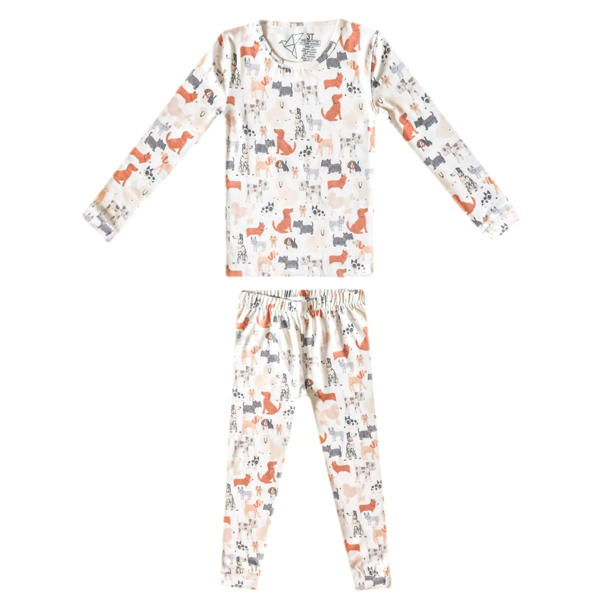 2pc Long Sleeve Pajama Set - Rufus