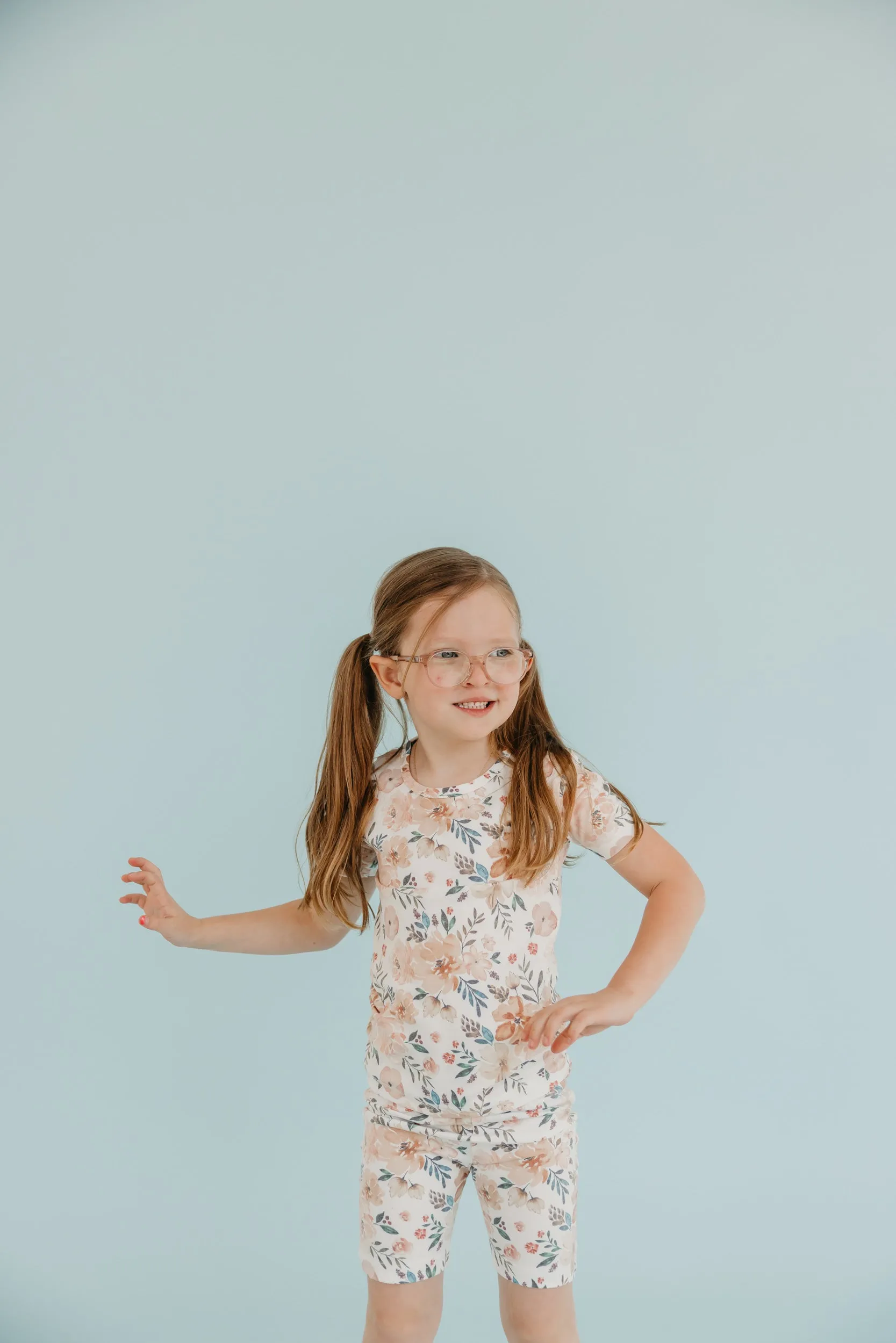 2pc Short Sleeve Pajama Set - Autumn