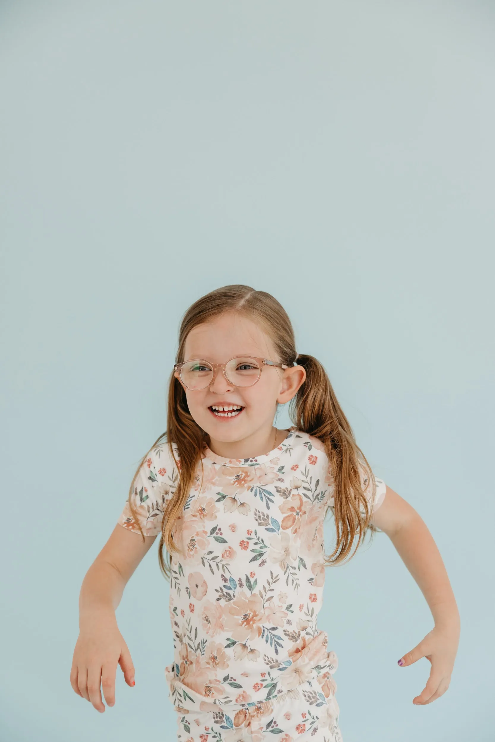 2pc Short Sleeve Pajama Set - Autumn