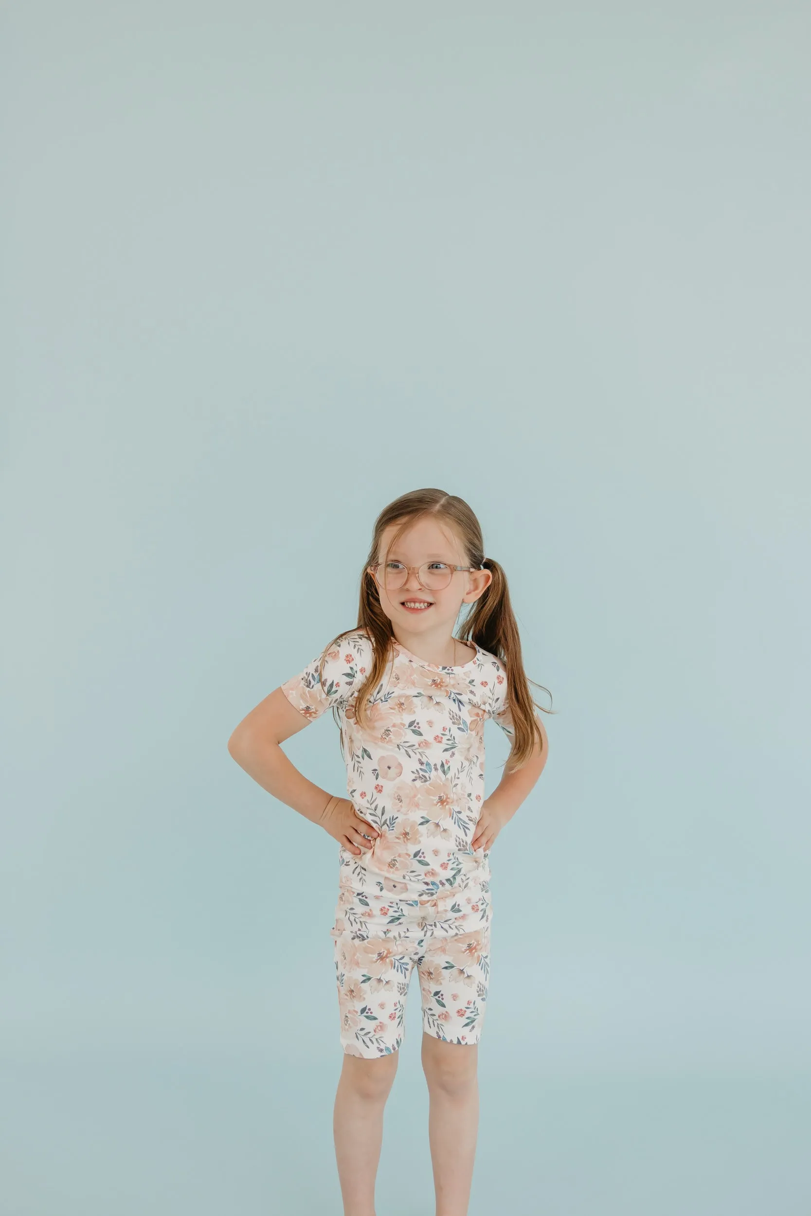 2pc Short Sleeve Pajama Set - Autumn