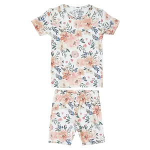 2pc Short Sleeve Pajama Set - Autumn