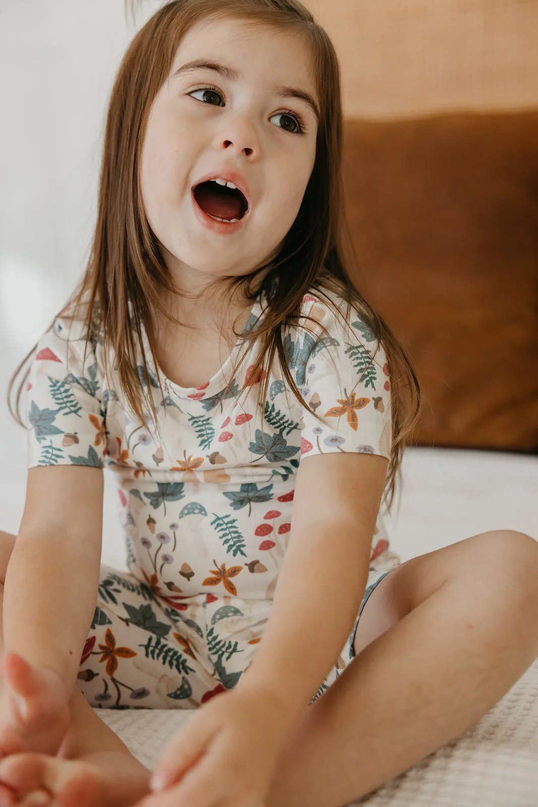 2pc Short Sleeve Pajama Set - Ivy