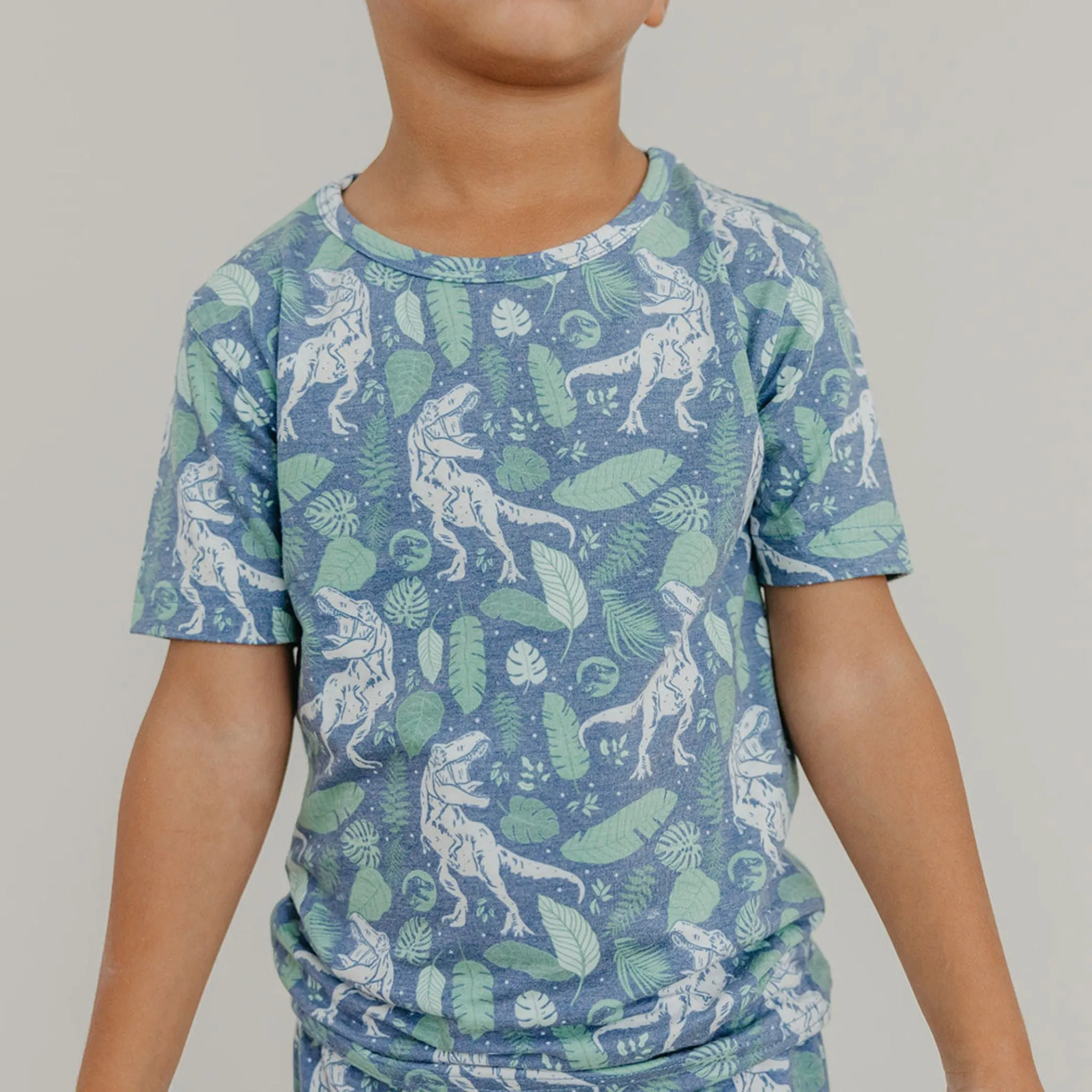 2pc Short Sleeve Pajama Set - Jurassic Park