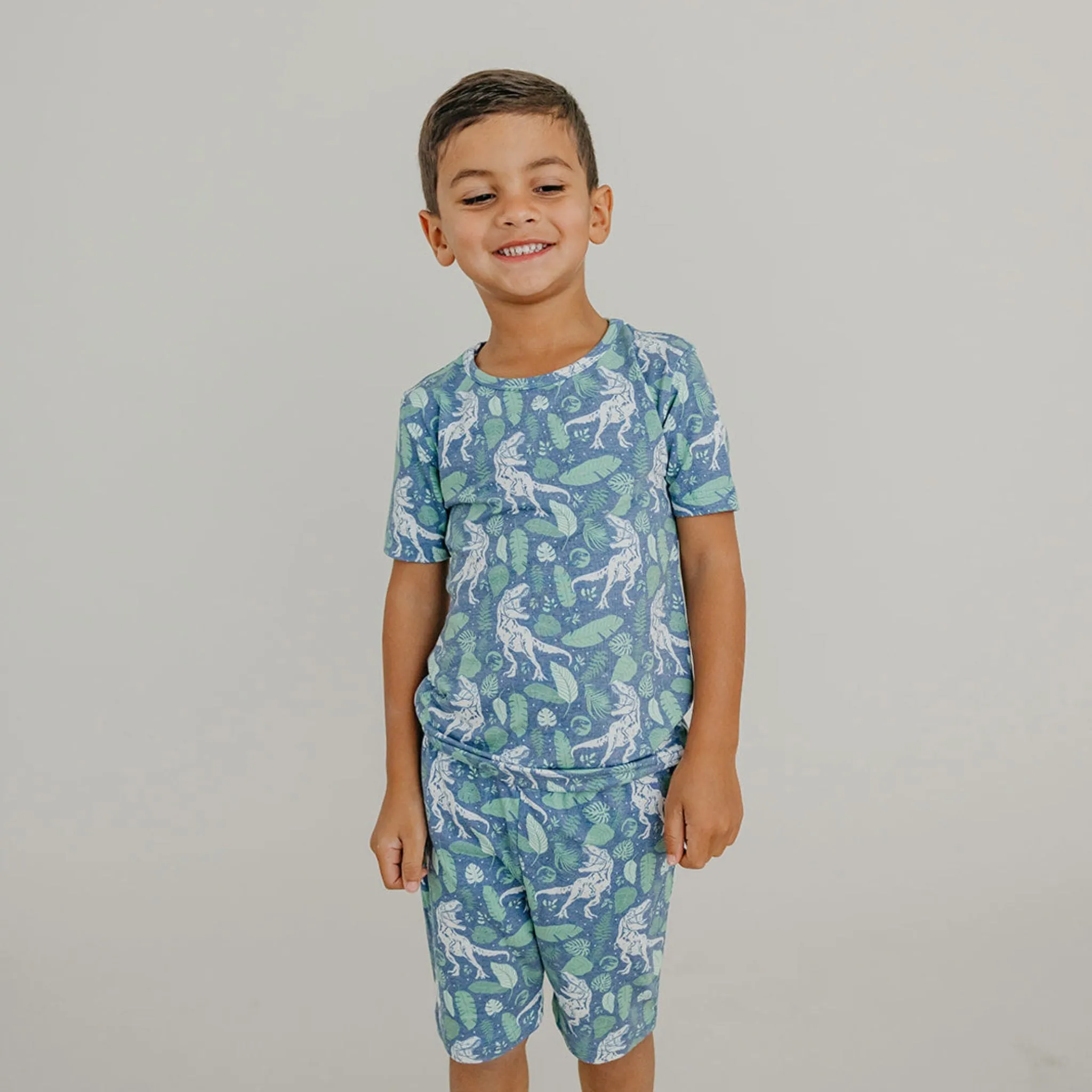 2pc Short Sleeve Pajama Set - Jurassic Park