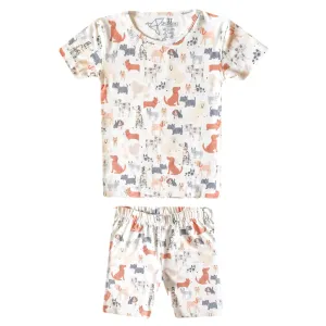 2pc Short Sleeve Pajama Set - Rufus