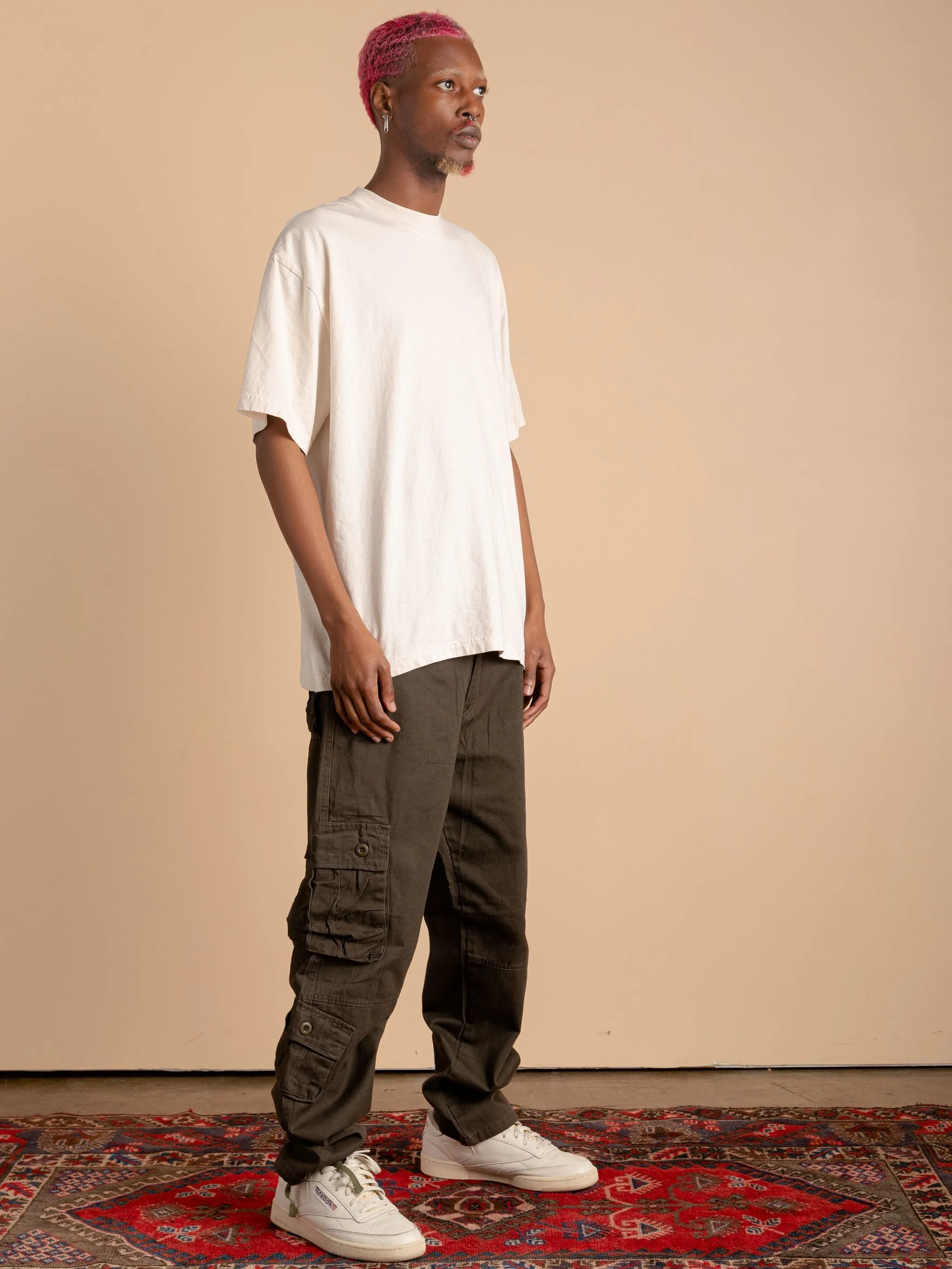 8 Pocket Cargo Pants-Grey