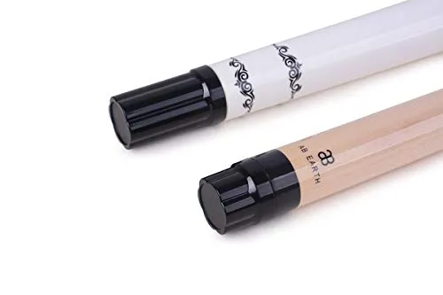 AB Earth 2020 Ergonomic Design Joint Protectors for Pool Cue Billiards Stick 5/16 X 18 Size (2 Sets)