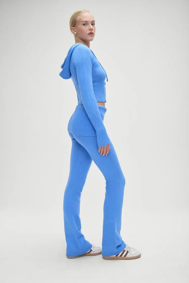 Aimee Cloud Knit Pant in Blue Moon