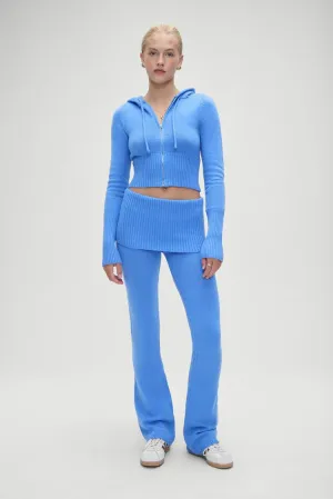 Aimee Cloud Knit Pant in Blue Moon