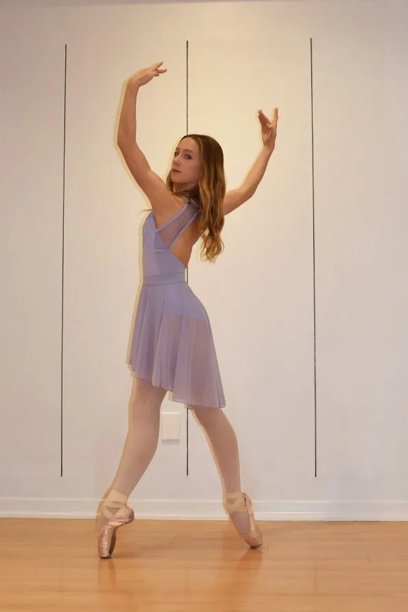 AK Hi-Lo Pull-On Skirt