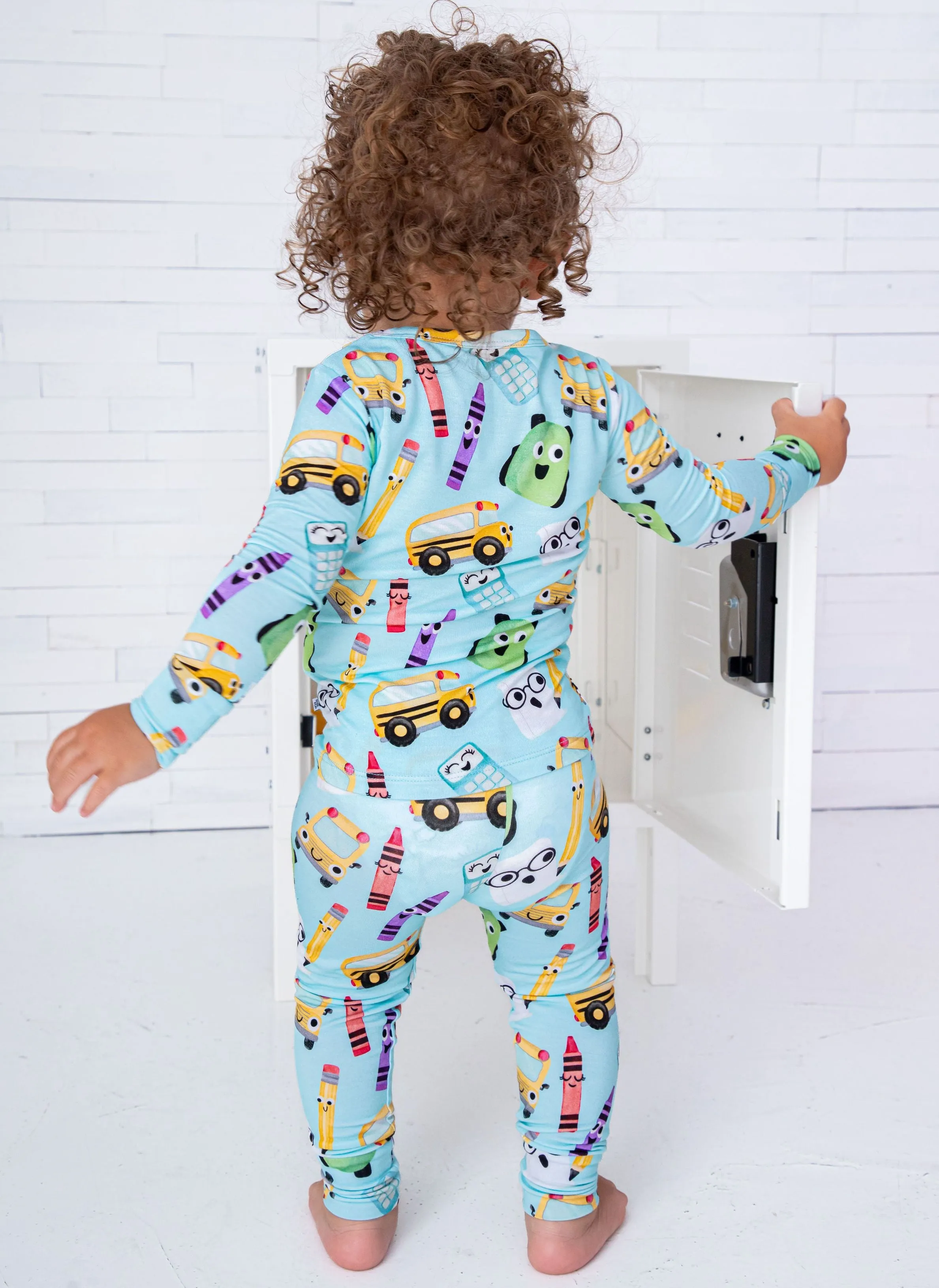 Albert Long Sleeve Two Piece Pajama Set- Final Sale