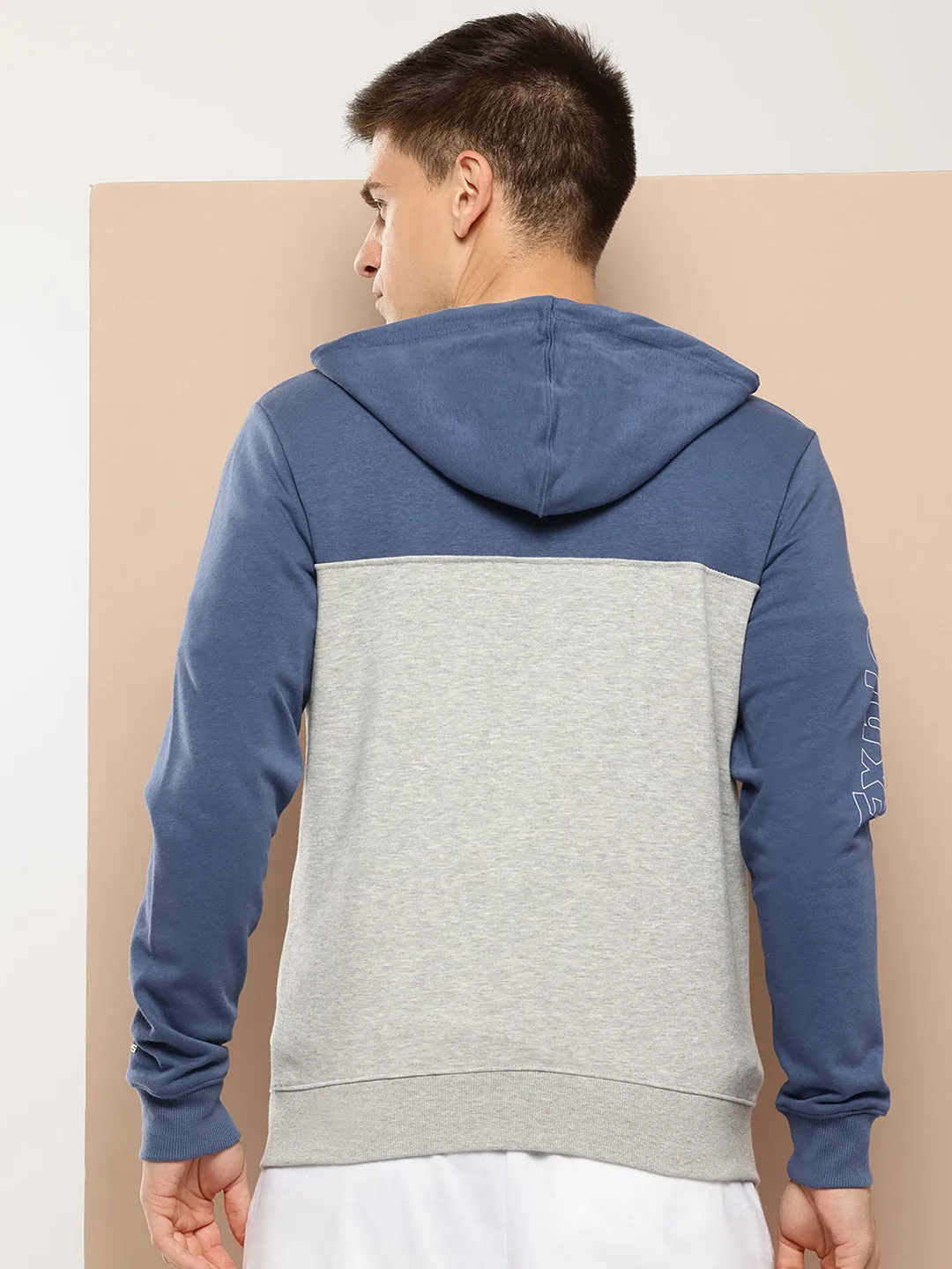 Alcis Men Printed Blue Jackets