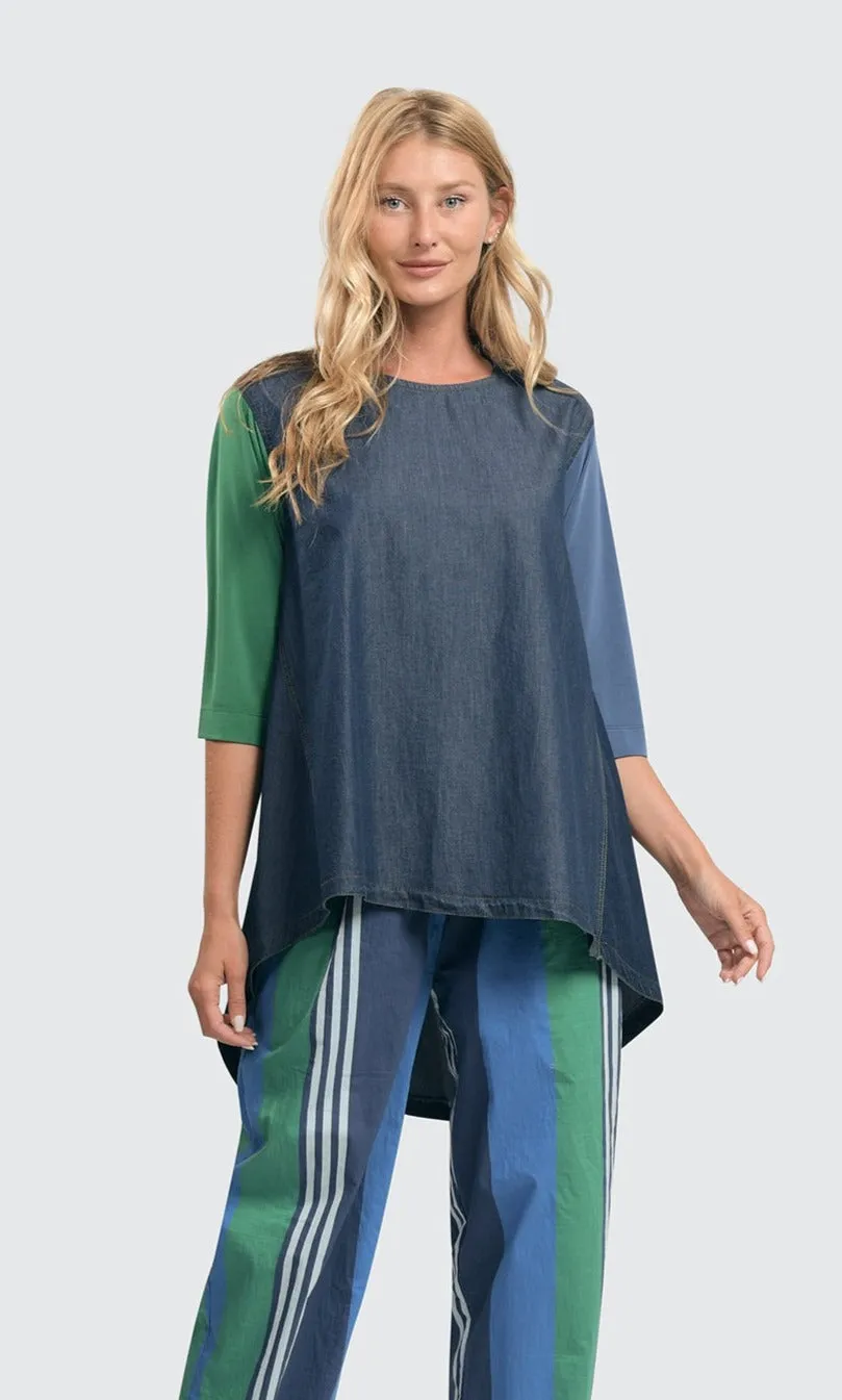 Alembika Denim Top