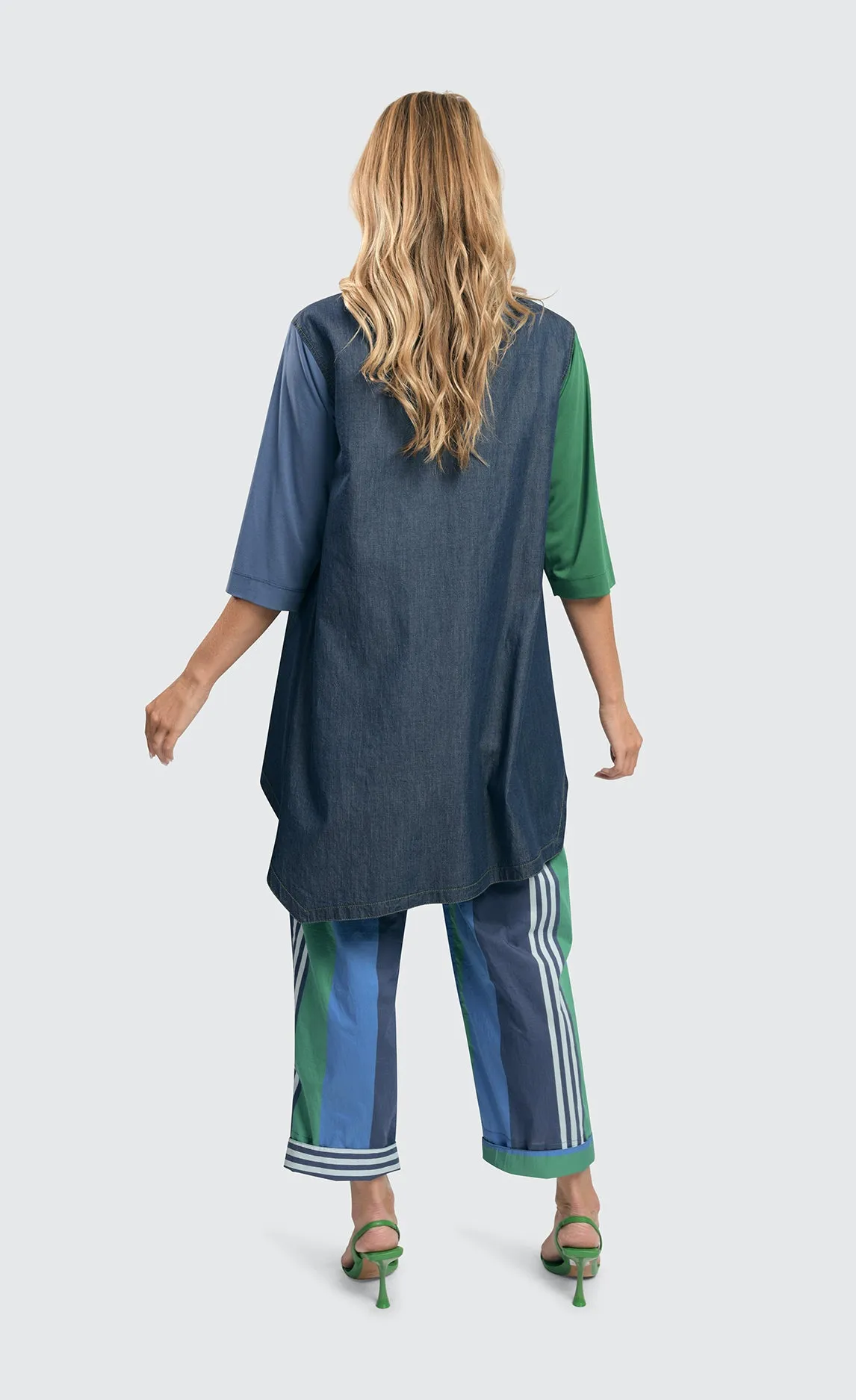 Alembika Denim Top