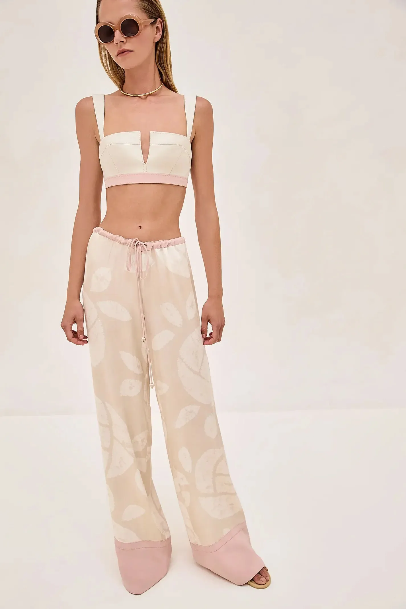 Alexis Tiani Pants in Pearl White