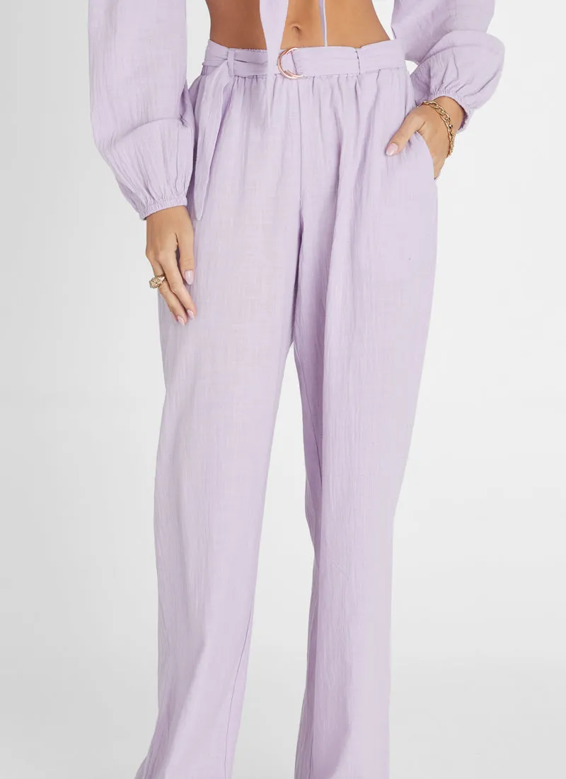 Amethyst Relaxed Wide Leg Pant