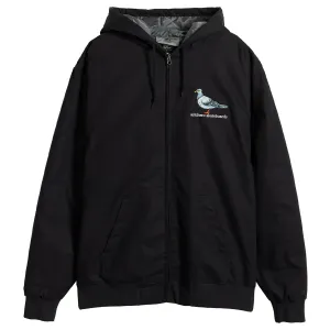 Anti Hero - Lil Pigeon Ripstop Hooded Jacket Black