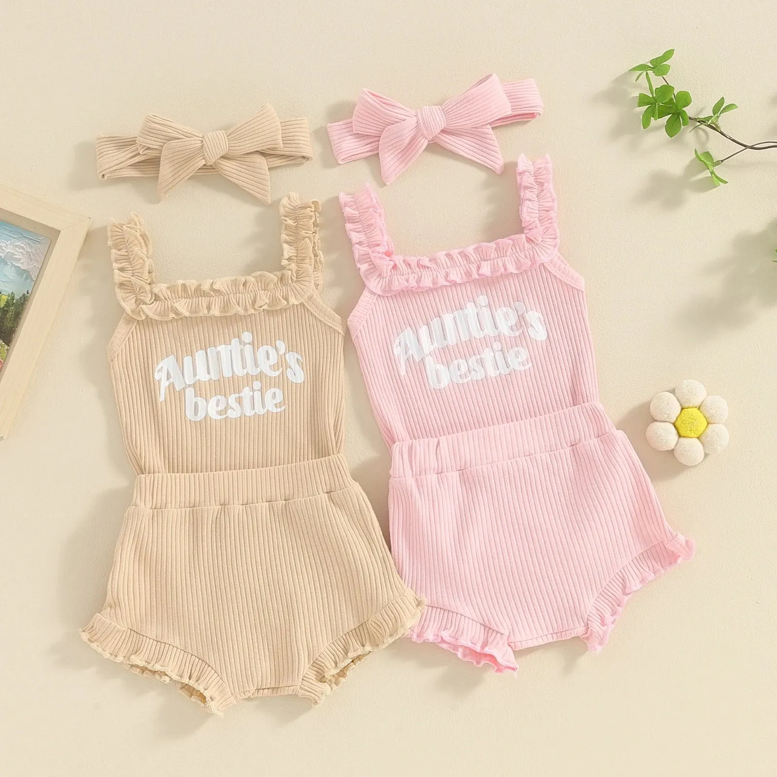 Auntie's Bestie Body Suit Set