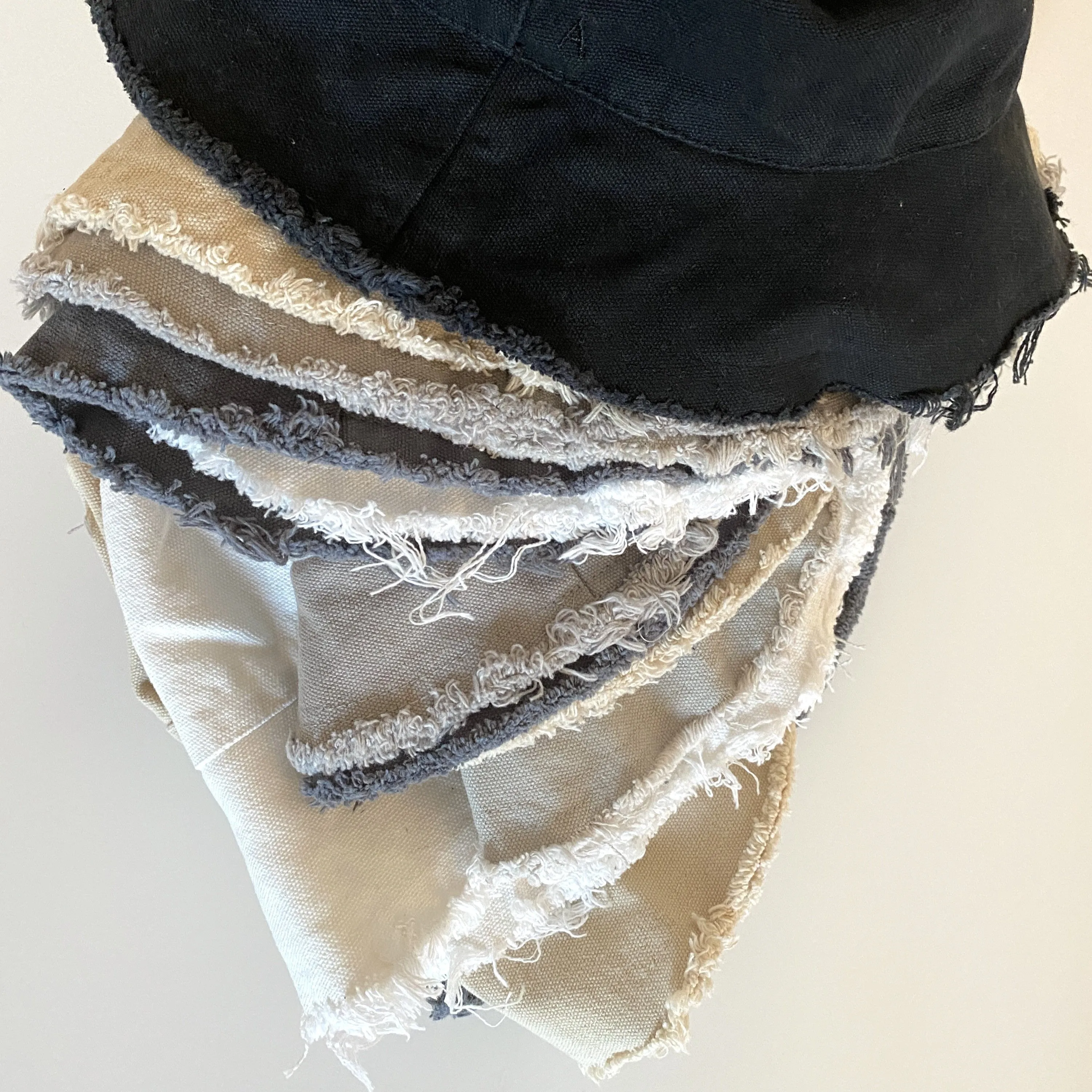 Aura Cotton Bucket Hat (Dark Grey)