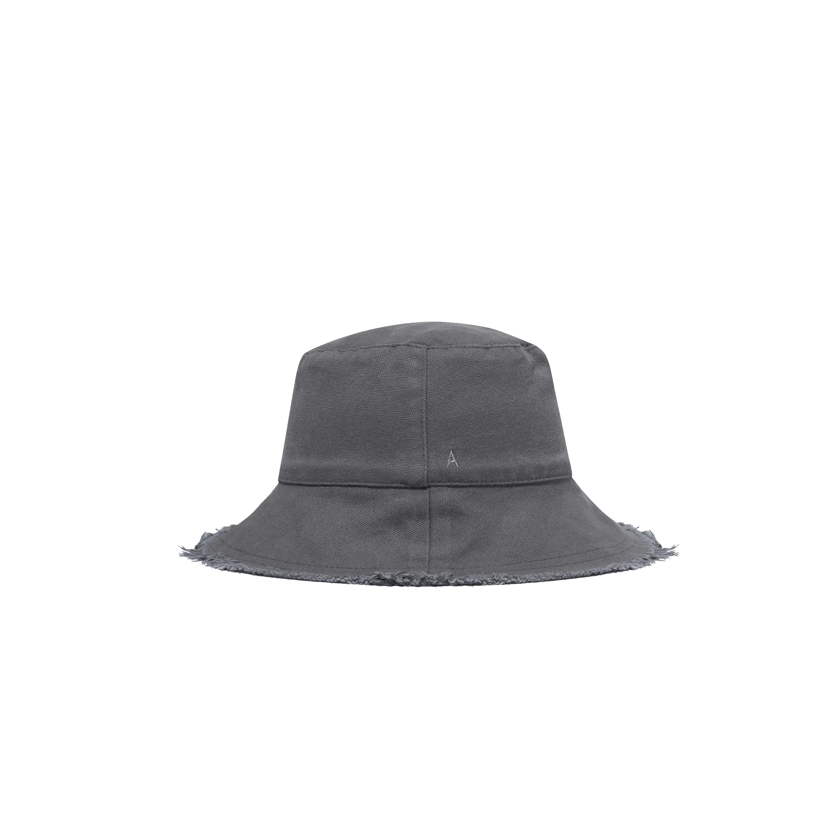 Aura Cotton Bucket Hat (Dark Grey)