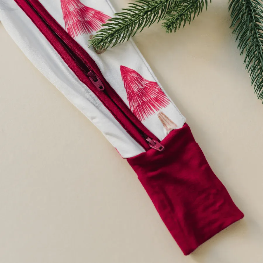 Baby and Toddler Christmas Pajamas - Christmas Tree Romper