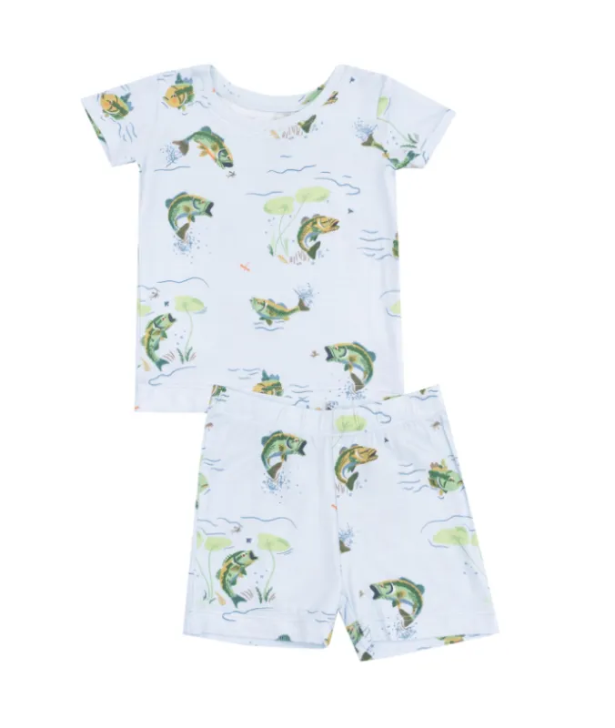 Bamboo Loungewear Short Set - Bass