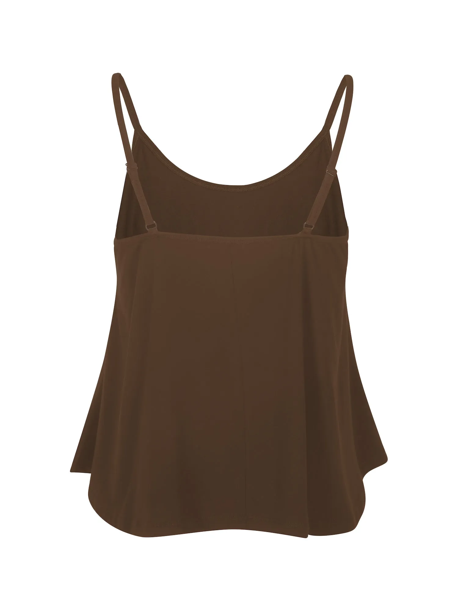 Bamboo Swing Singlet - Cocoa