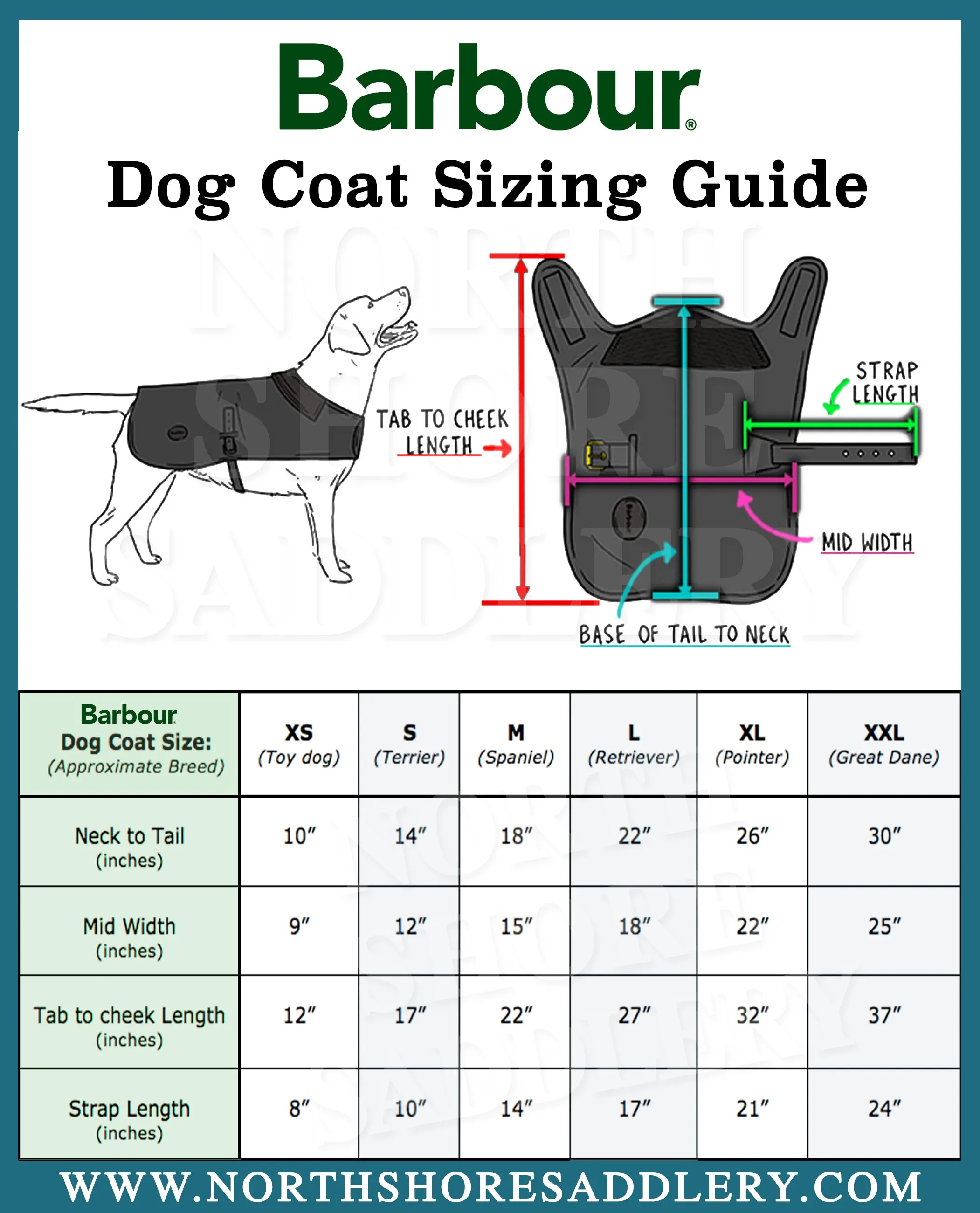 Barbour Waterproof Dog Coat