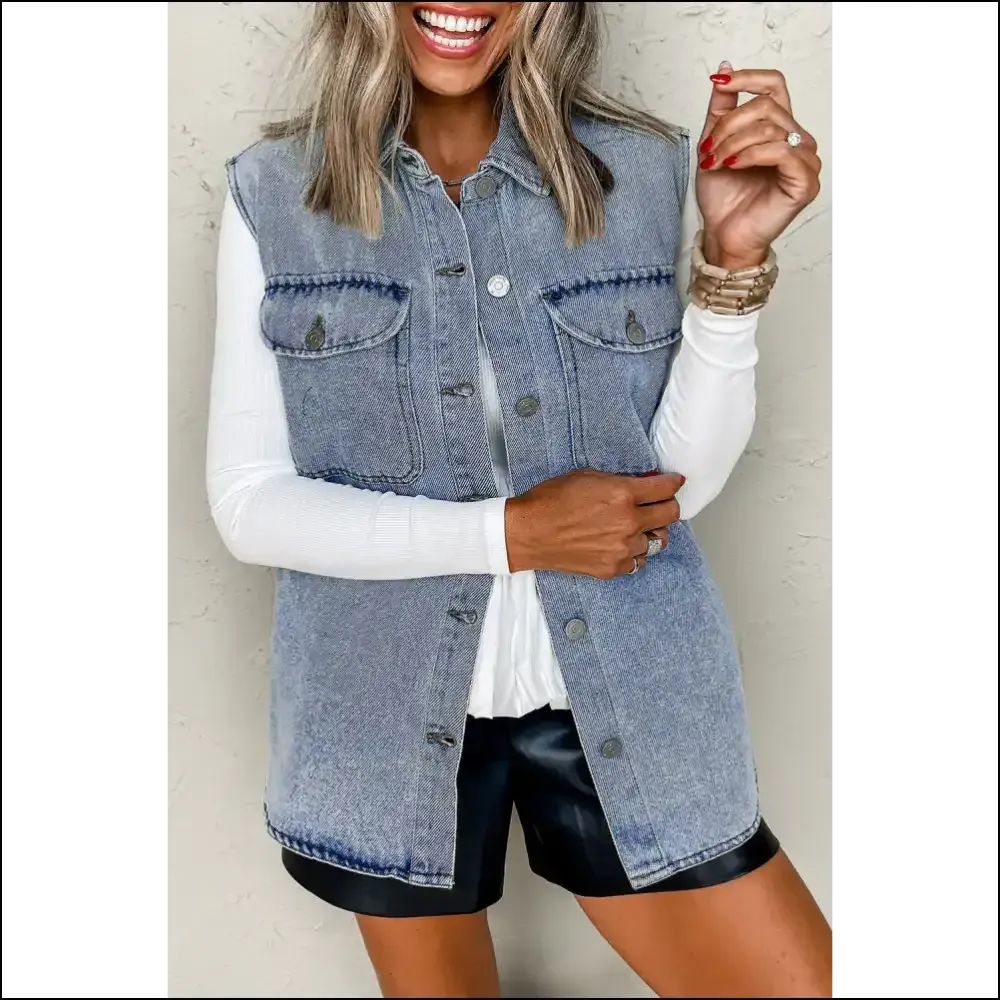Beau Blue Denim Jacket: so Comfy, It's Basically Pajamas  💙