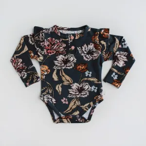 Belle L/Slv Ruffle Bodysuit