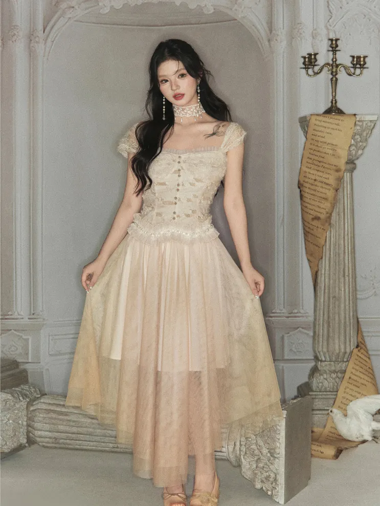 Belle Époque Lace Bustier