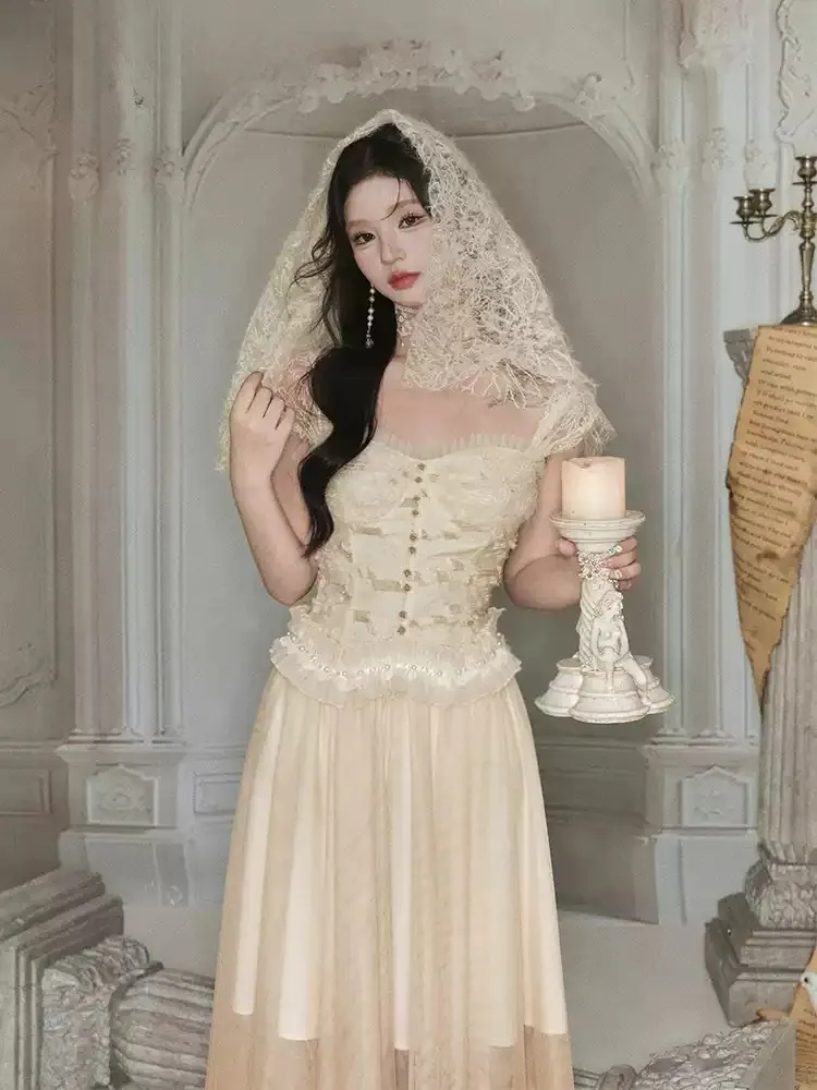 Belle Époque Lace Bustier