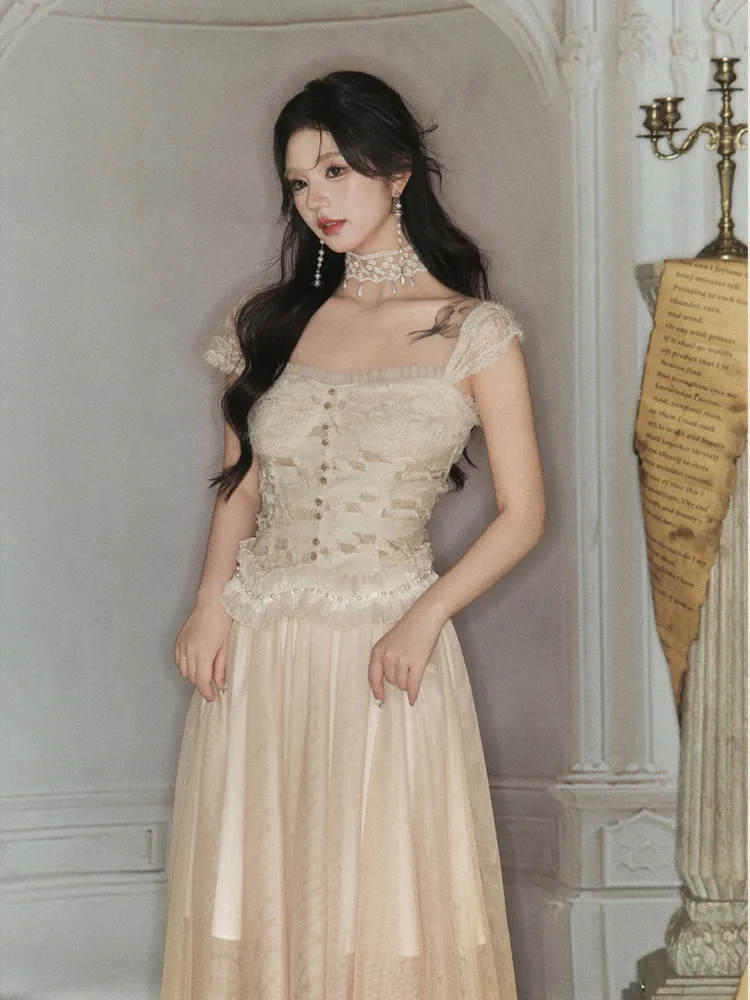 Belle Époque Lace Bustier