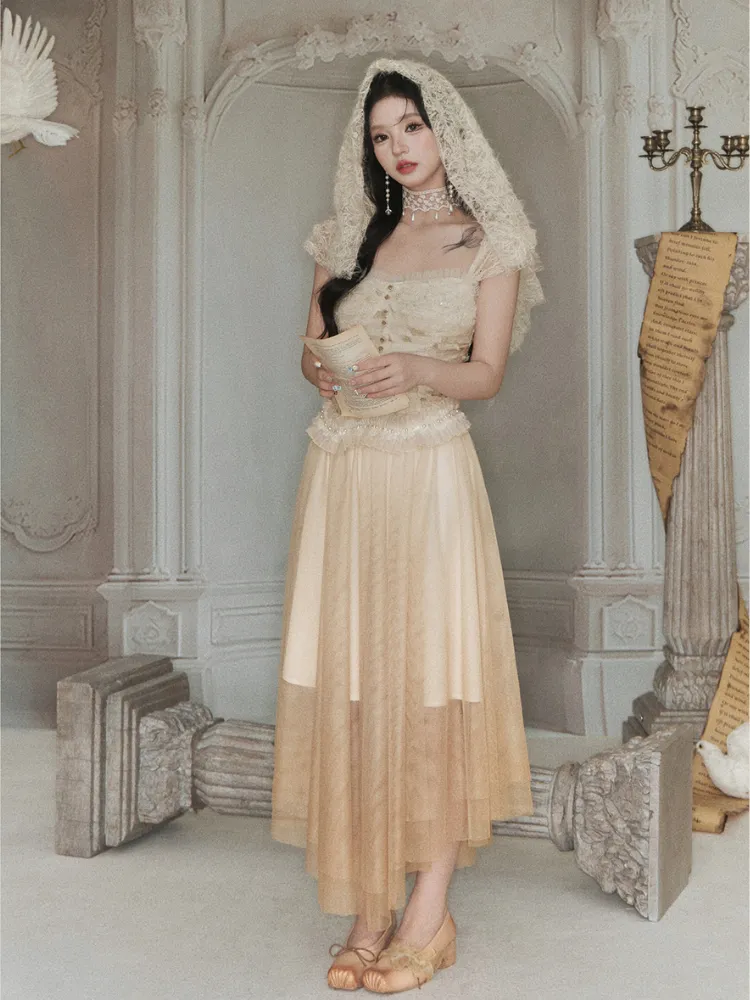 Belle Époque Lace Bustier