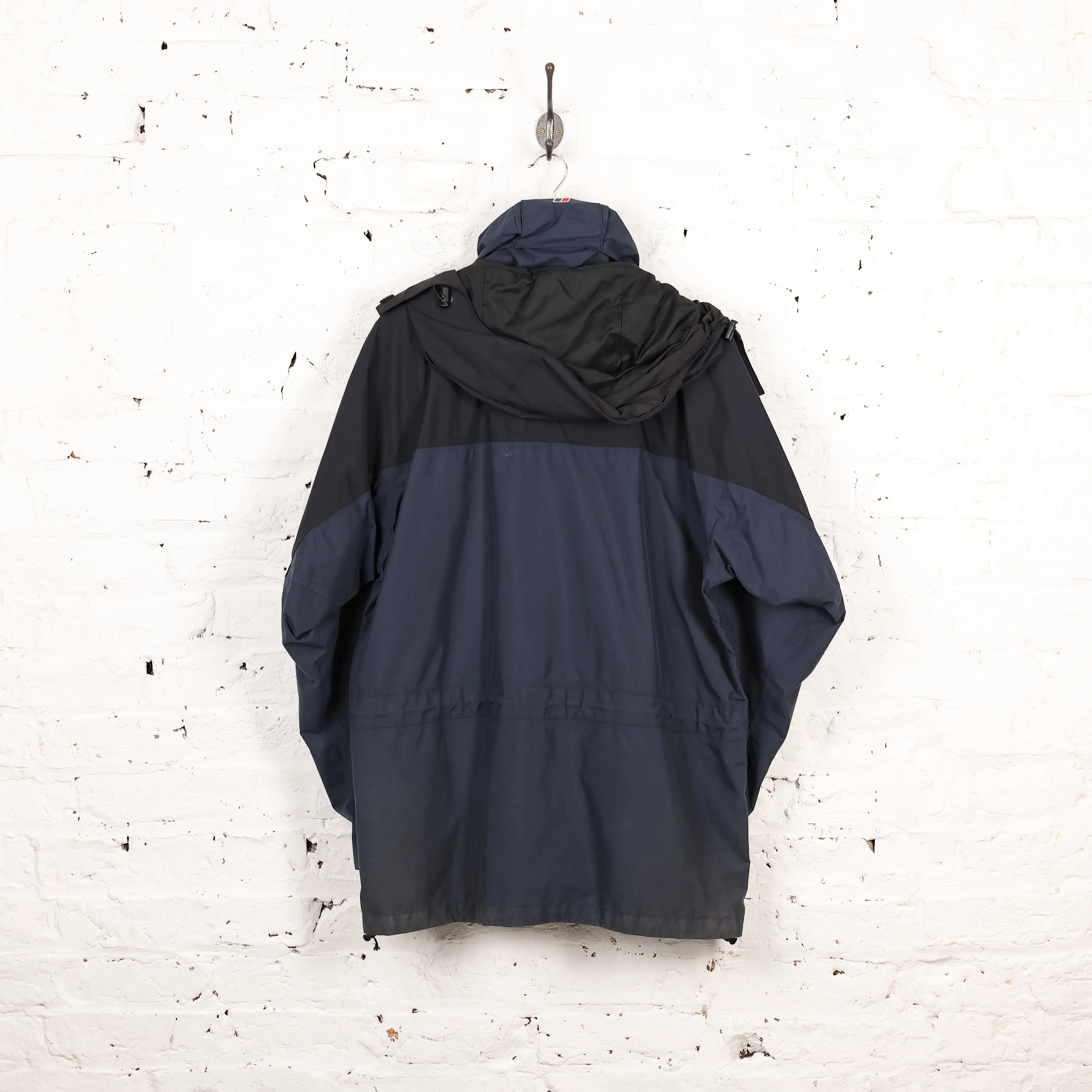 Berghaus Hooded Rain Jacket - Blue - M