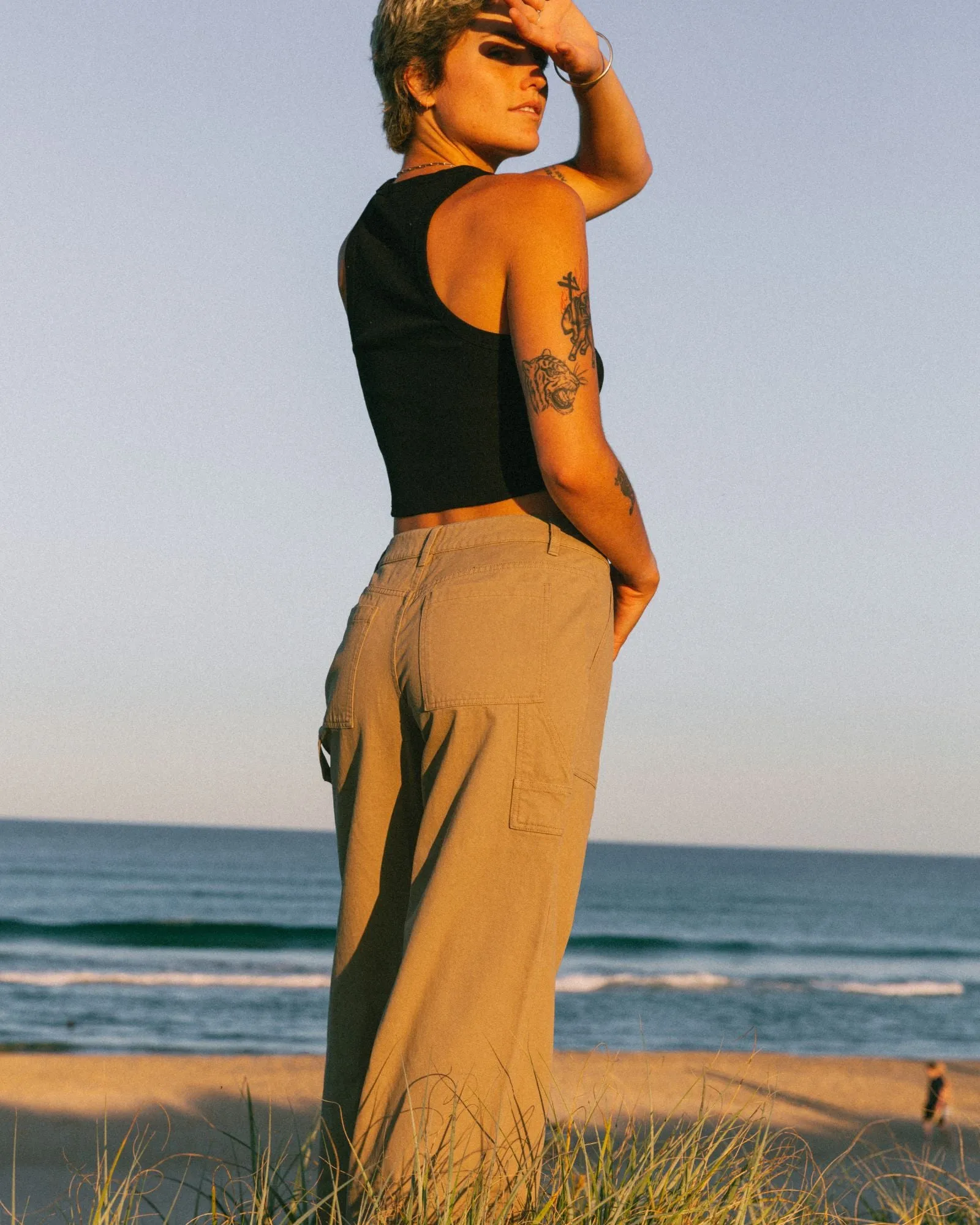 Billie Mid Rise Carpenter Pant